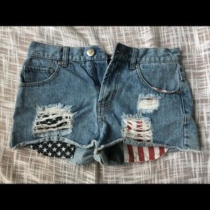 American flag jeans